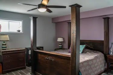 Click to enlarge featured basement finishing