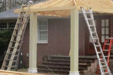 Wallace Custom Covered Porch • Click to view enlargement