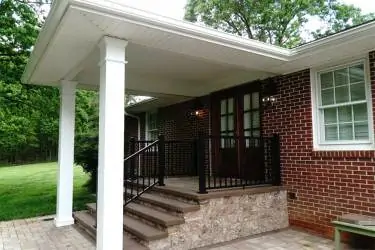 Wallace Custom Covered Porch • Click to view enlargement