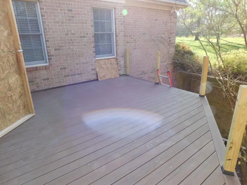 Composite Decking completed