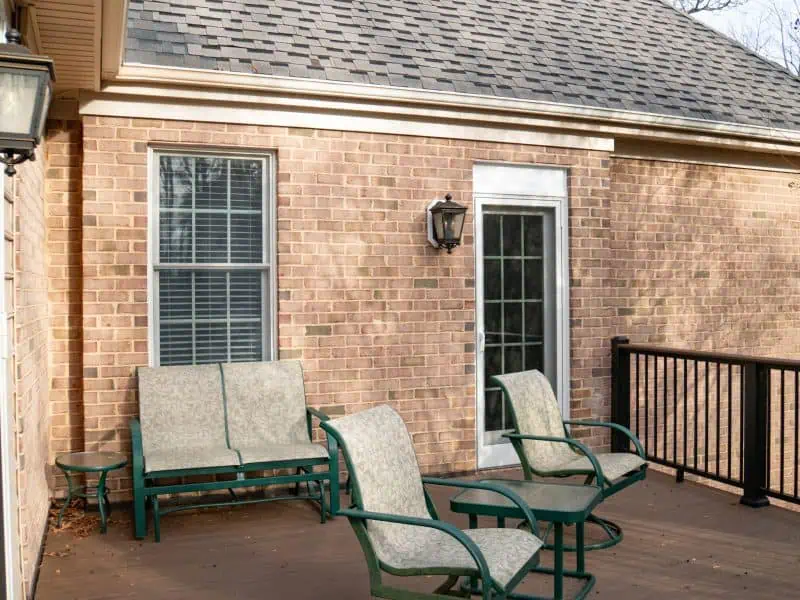 Home Addition Deck from Master Bedroom