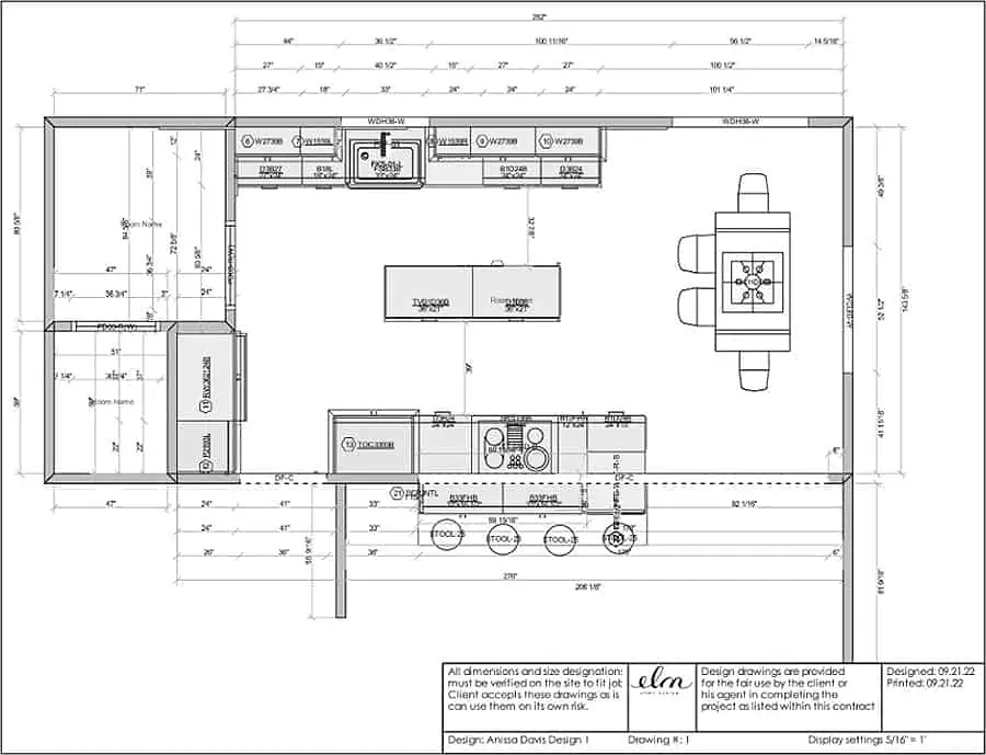 Forest Kitchen Remodel Ideas Drawing 1