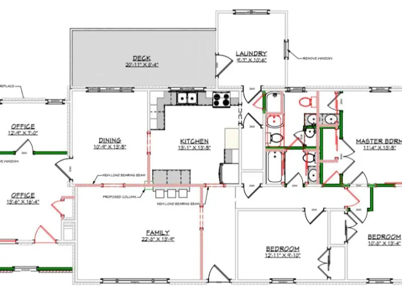 Design for Forest Bathroom Remodeling from neighboring Bedford