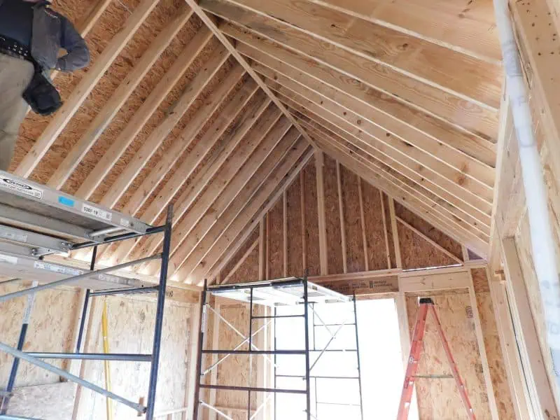 Framing for Vaulted Ceiling for Sunroom Addition