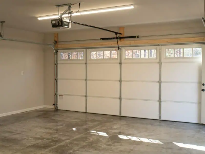 Garage Door Opposite Side View for Addition