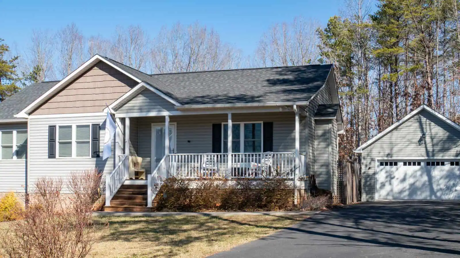 Detached Two Car Garage Addition in Lynchburg