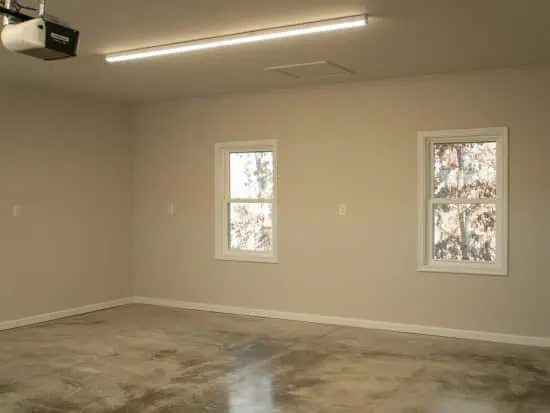 Interior of Detached Garage Addition
