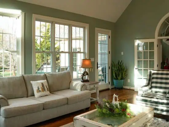 Sunroom Home Addition facing Great Room