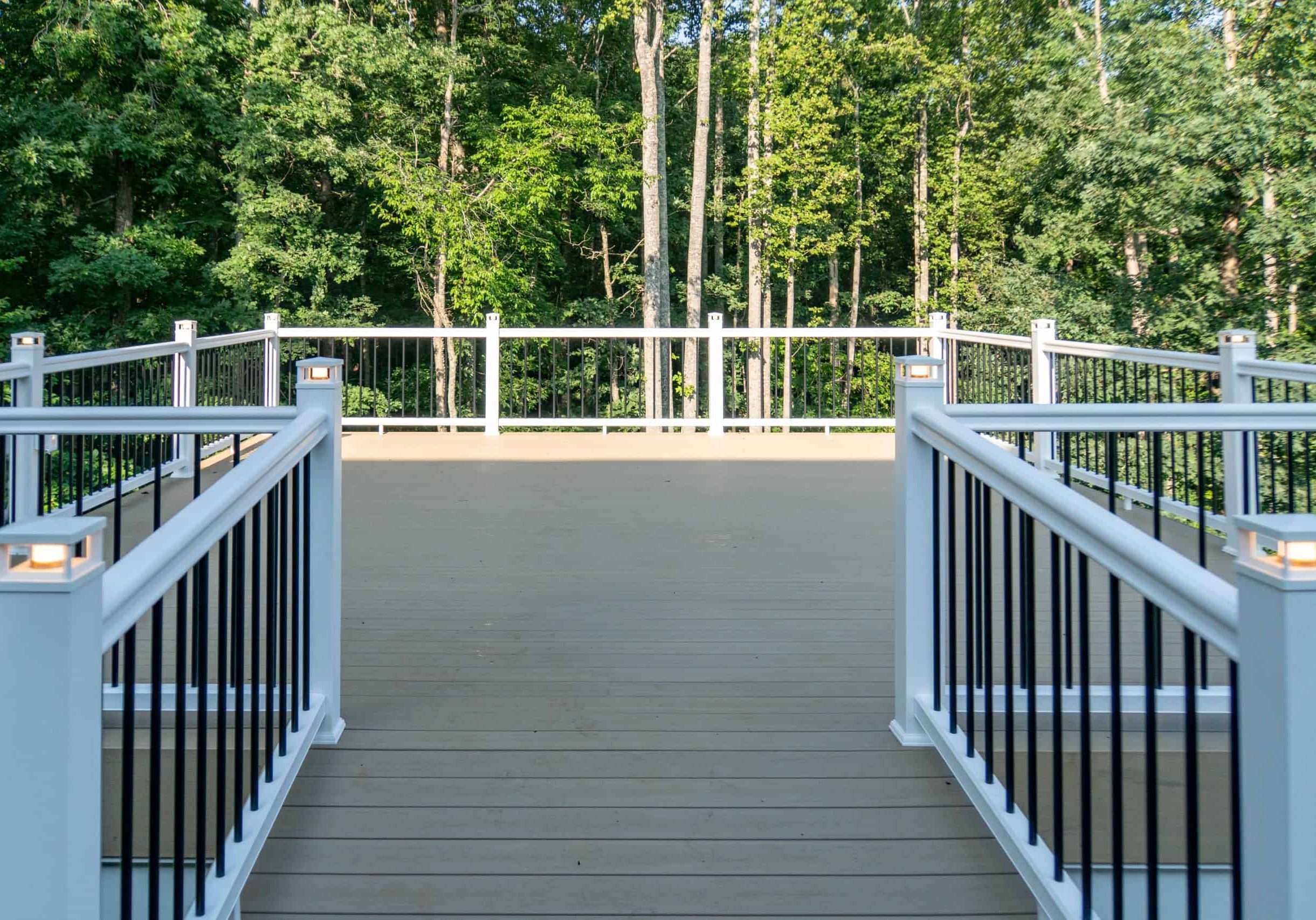 Deck and Carport Build with Lighting on posts