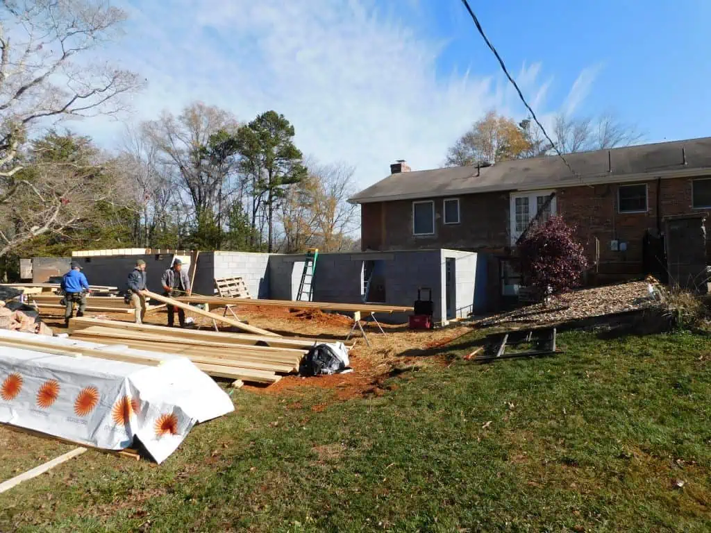 Building New Addition 1