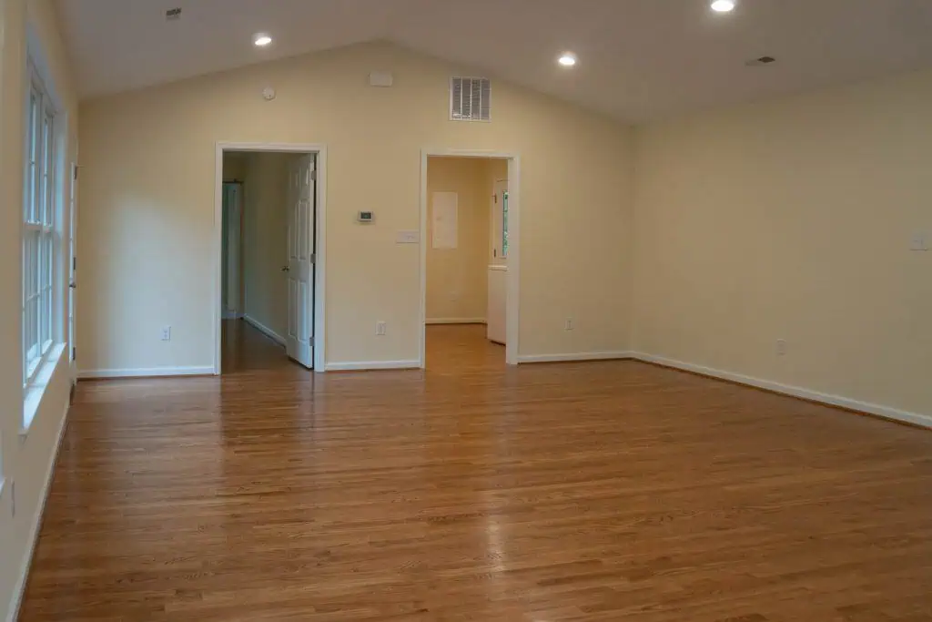 Home Addition with Sunroom facing Master Bedroom and Laundry
