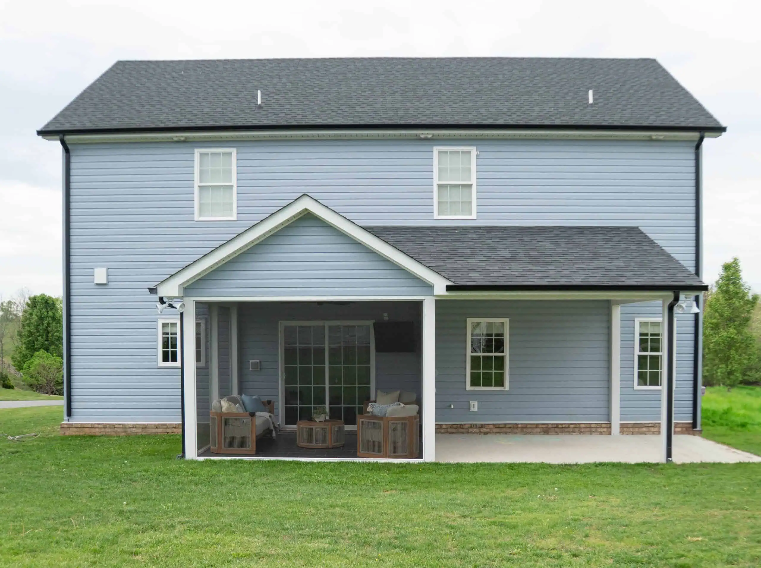 New Screen and Covered Porch built in Forest VA